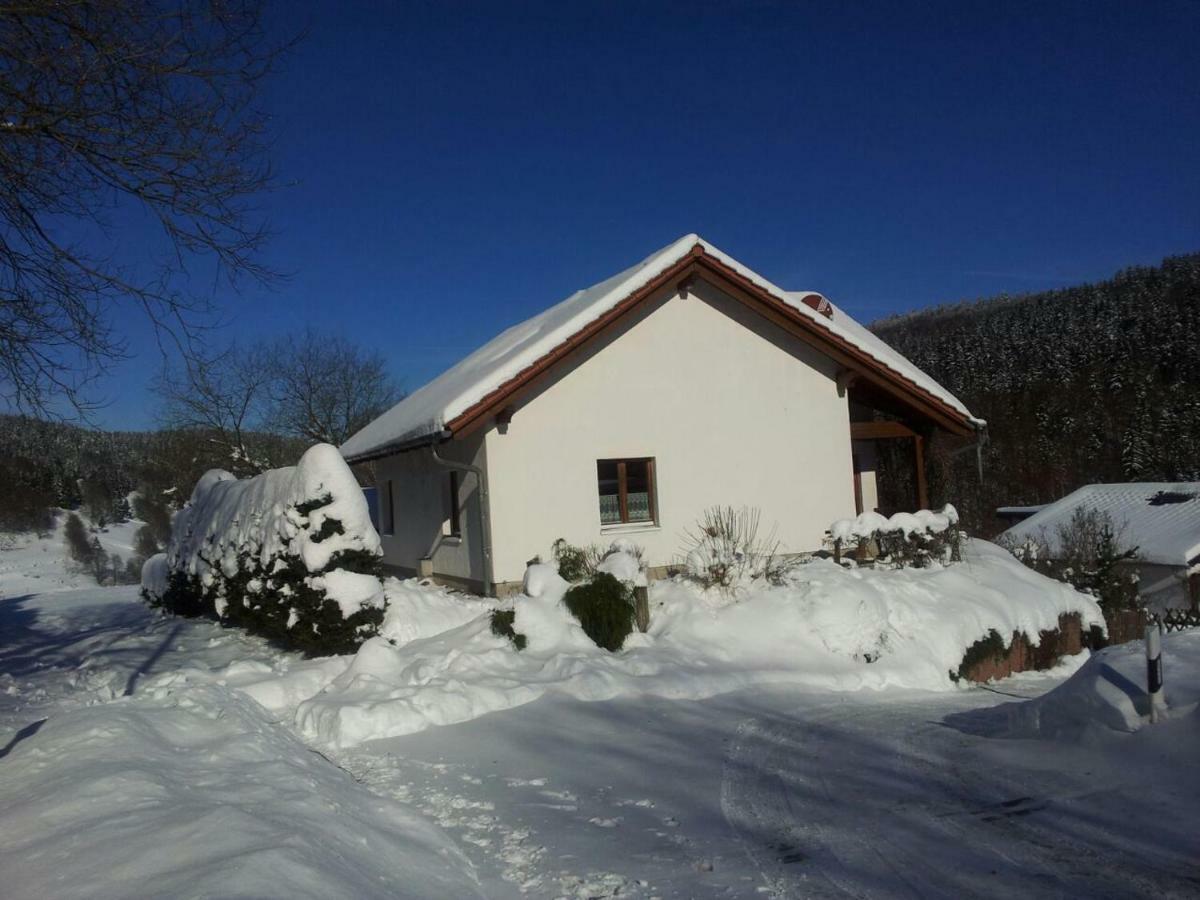 Ferienhaus Am Loeffelberghuettchen Gießübel Εξωτερικό φωτογραφία